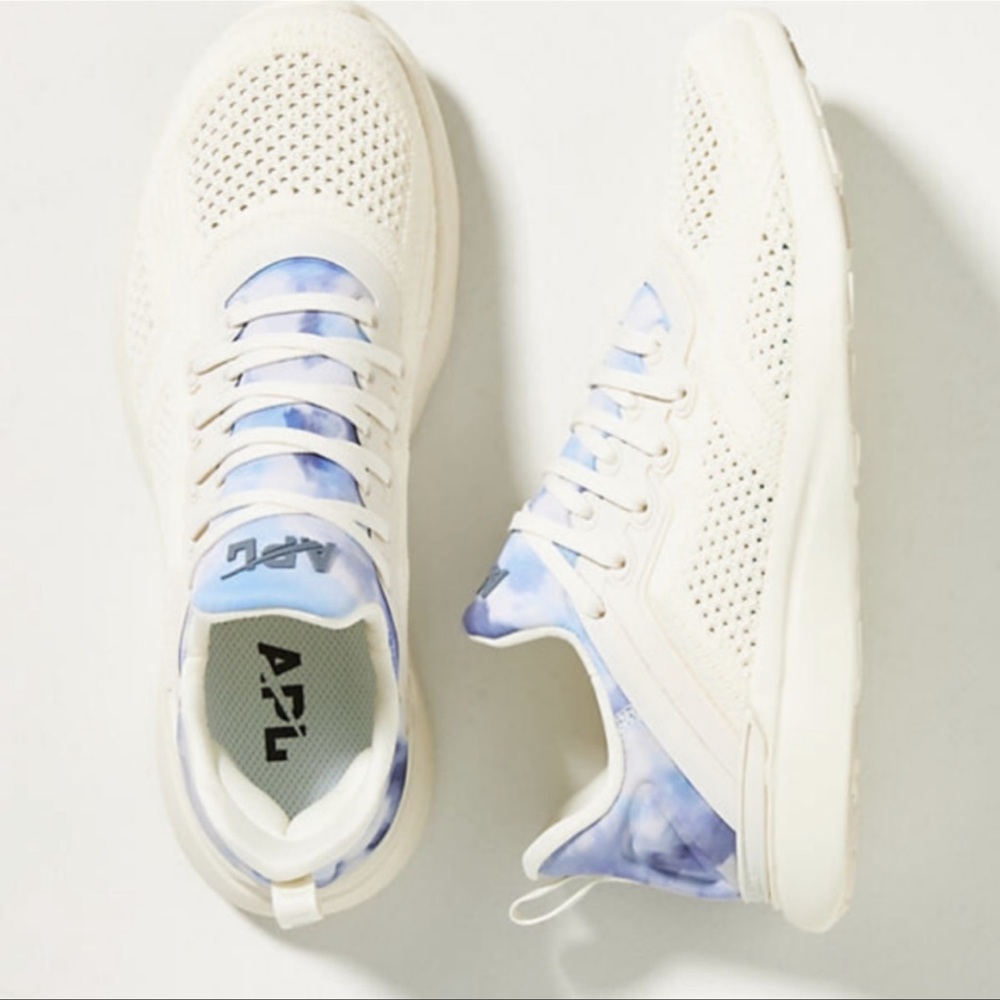 APL Techloom Tracer Sneakers- White/Blue- 9.5
